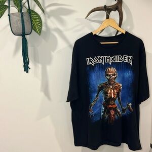 Iron Maiden Tour shirt Y2K